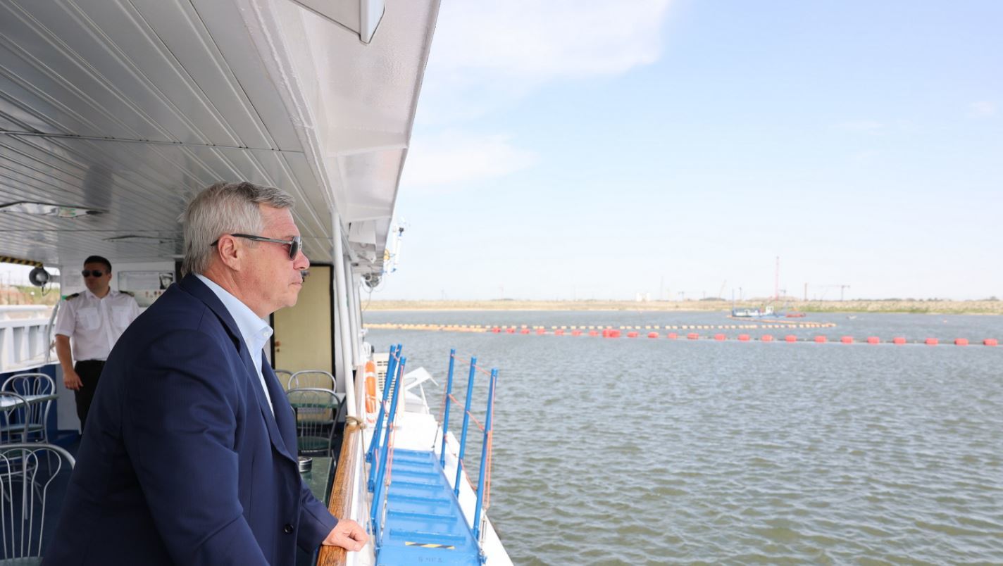 Багаевский гидроузел на Дону готов почти на 60%