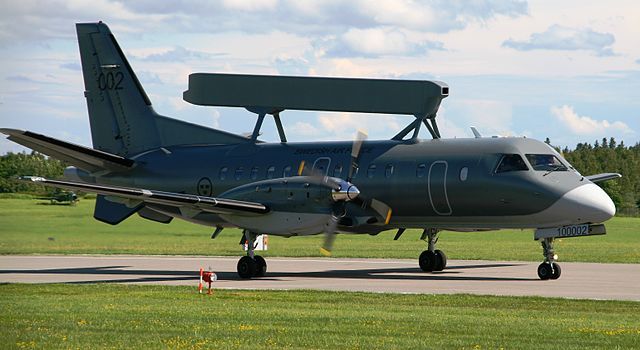 Варшава получила второй самолёт ДРЛО Saab 340 AEW